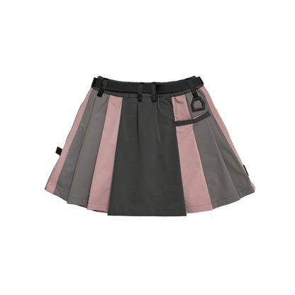 Nylon Multi Stripe Skirt