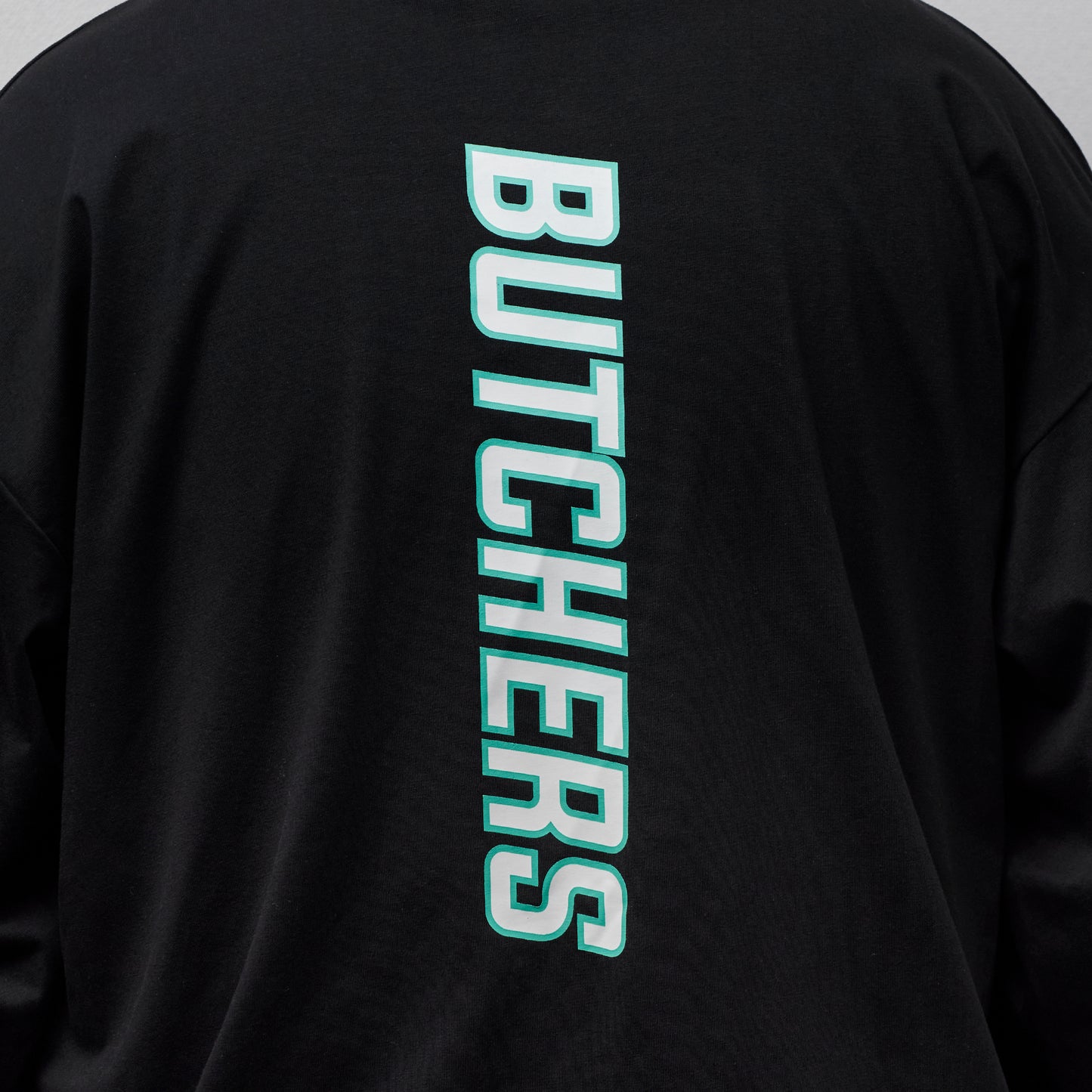 Sleeve Print Long/S Mock