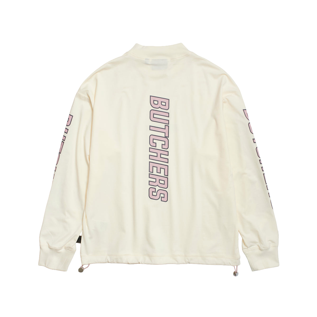 Sleeve Print Long/S Mock