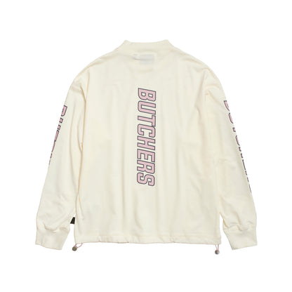 Sleeve Print Long/S Mock