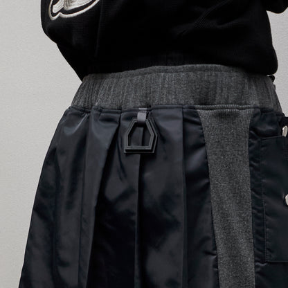 MA-1 Layered  Waist Skirt