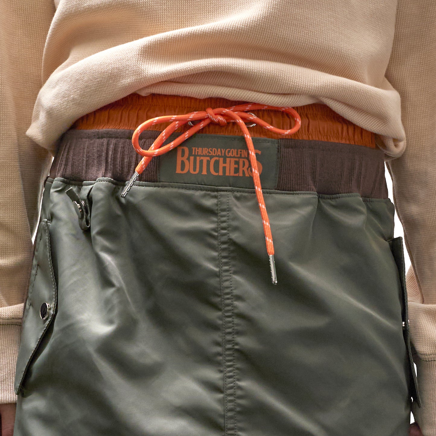 MA-1 Layered  Waist Skirt