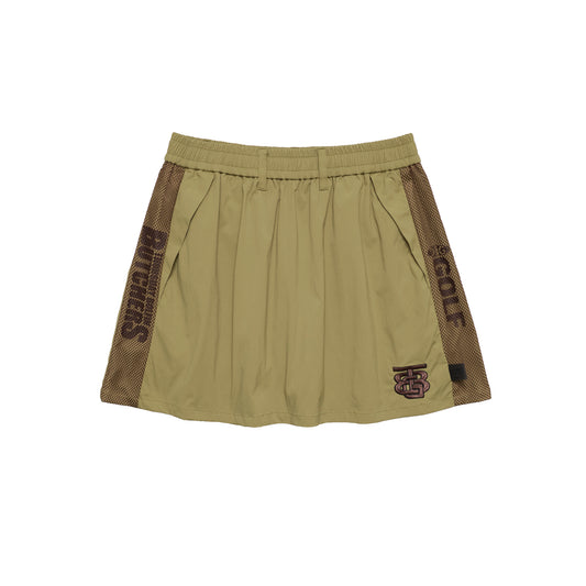 Stretch Back Pleats S/Mesh SK
