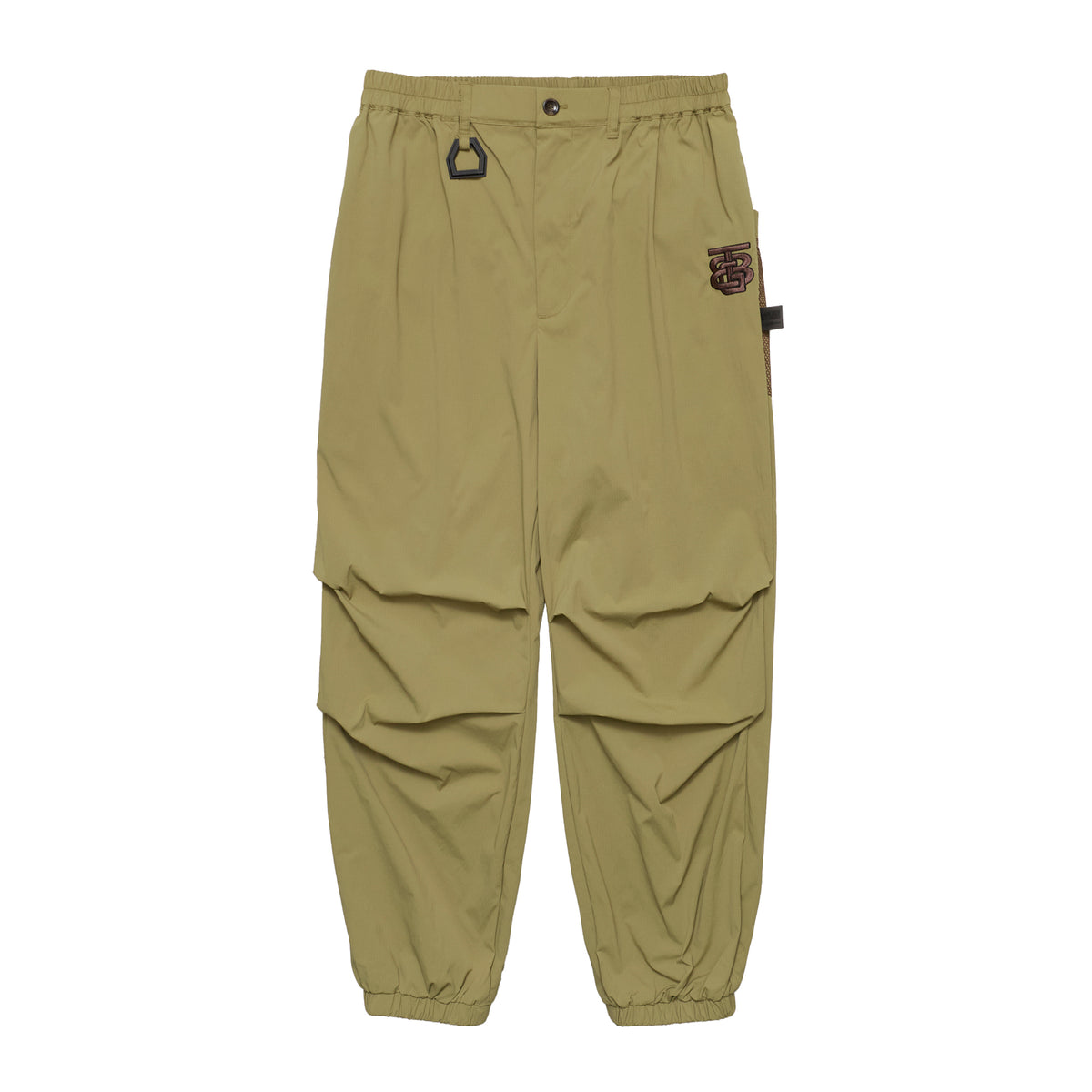 Stretch Nylon shirring Easy Pants