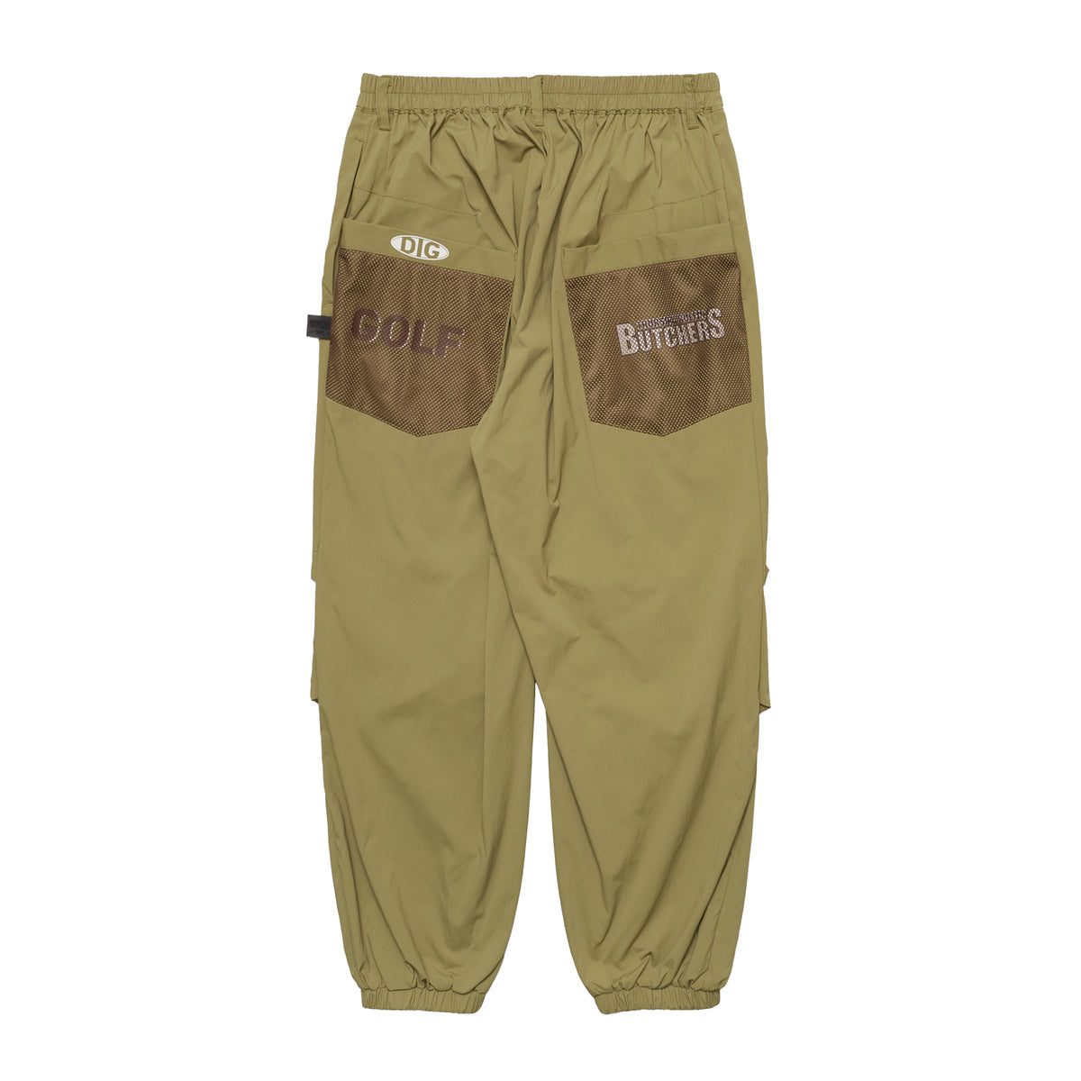 Stretch Nylon shirring Easy Pants