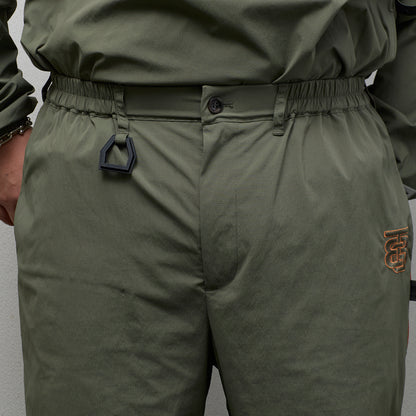Stretch Nylon shirring Easy Pants