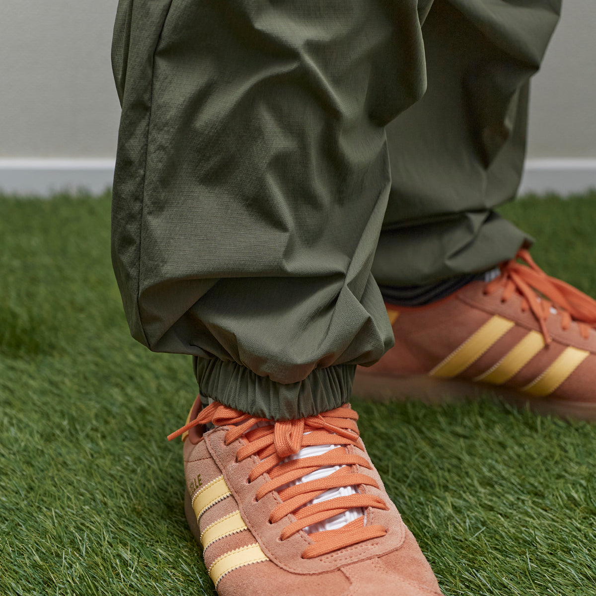 Stretch Nylon shirring Easy Pants