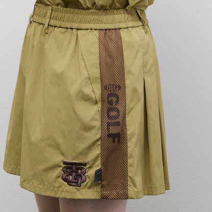 Stretch Back Pleats S/Mesh SK