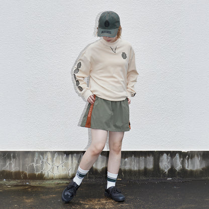 Stretch Back Pleats S/Mesh SK