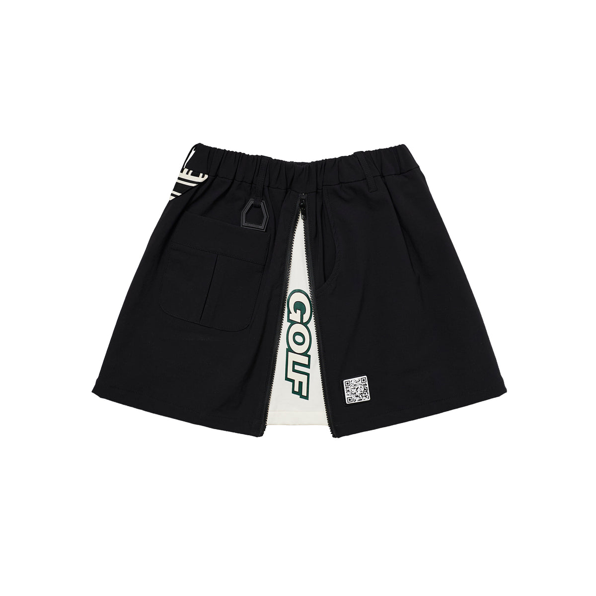 4Way Stretch D/face Side Zip SK