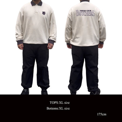 Melange Double Face Line Polo