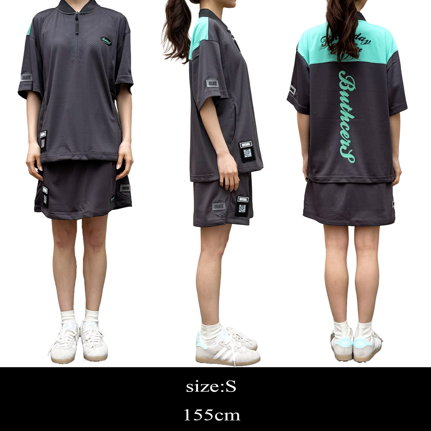 Mesh 2Tone D/Waist SK