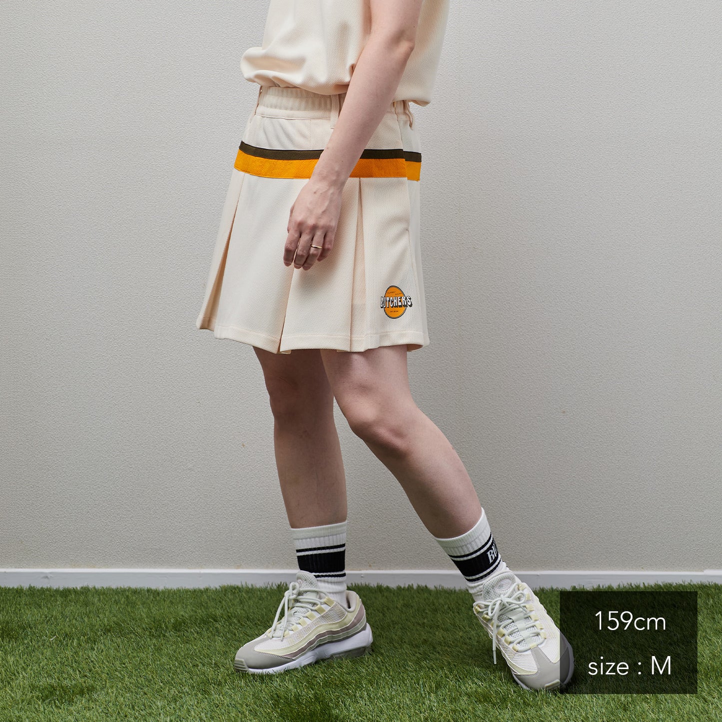 Breathable Jersey Flare Pleats SK