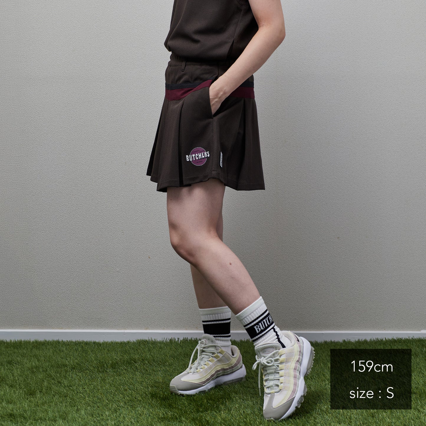 Breathable Jersey Flare Pleats SK