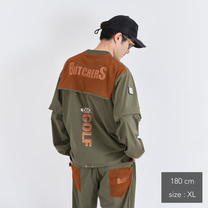 Stretch Nylon 2way Mesh Yoke Piste