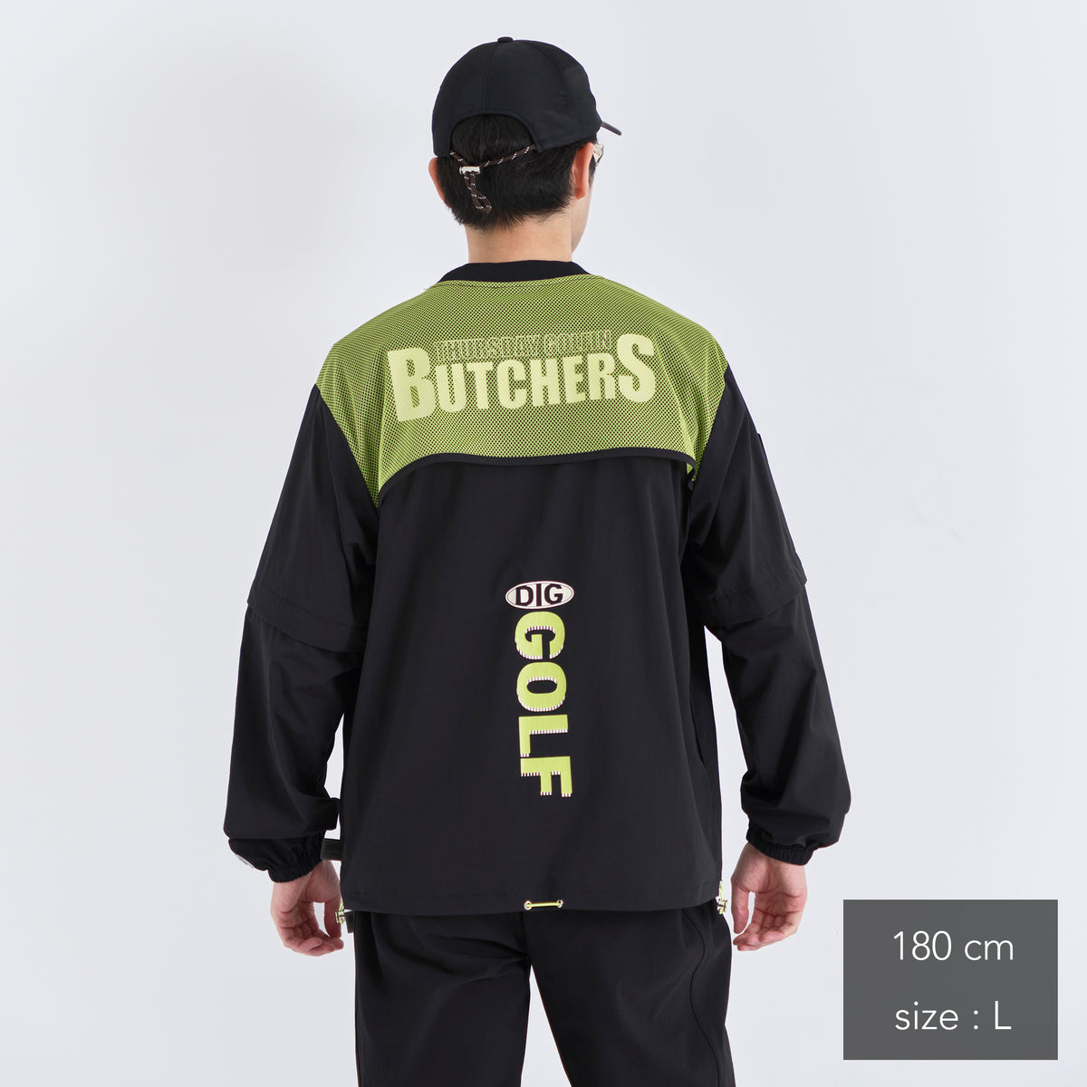 Stretch Nylon 2way Mesh Yoke Piste