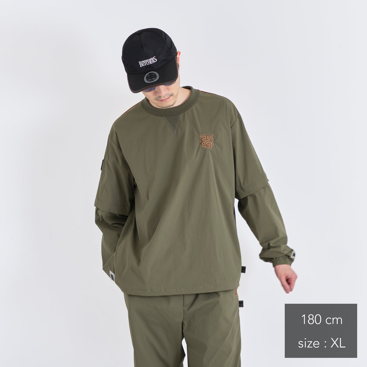 Stretch Nylon 2way Mesh Yoke Piste