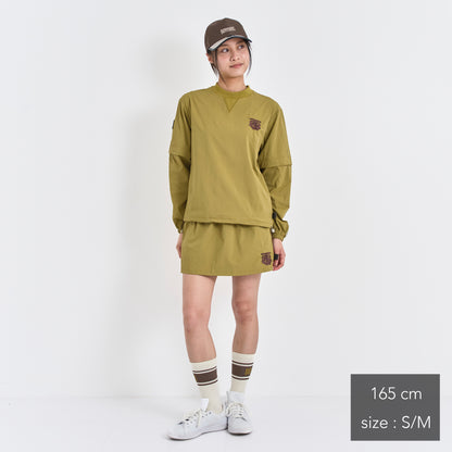 Stretch Back Pleats S/Mesh SK
