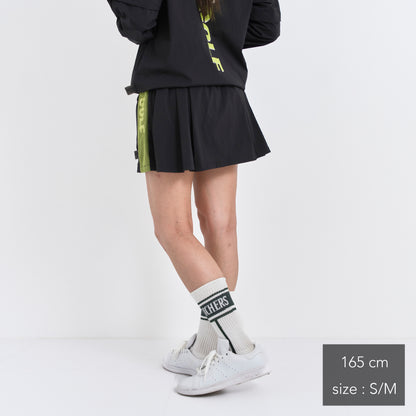 Stretch Back Pleats S/Mesh SK