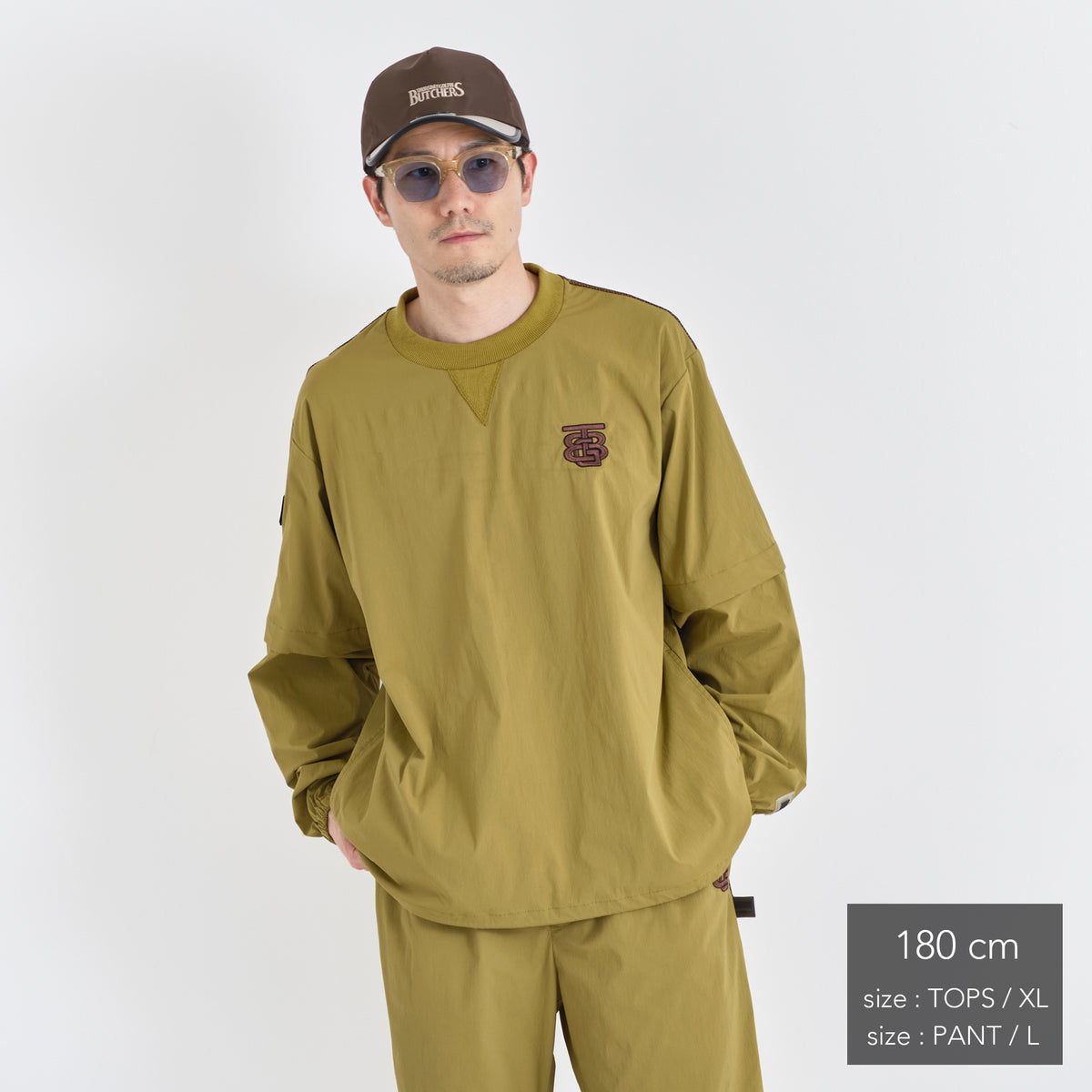 Stretch Nylon 2way Mesh Yoke Piste