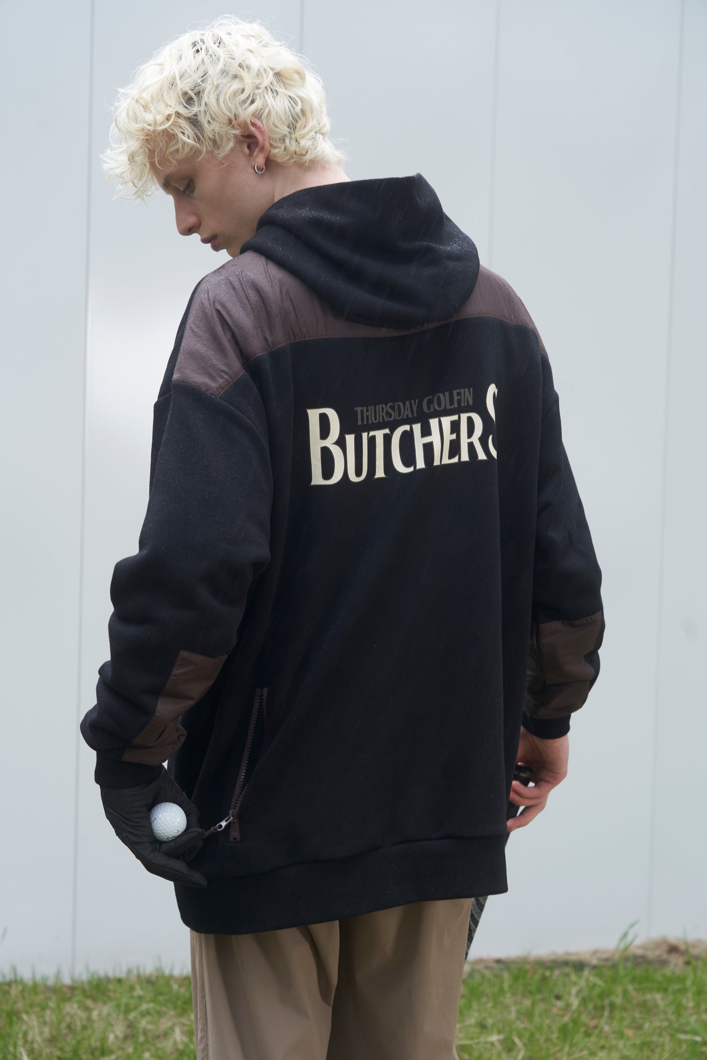 Switching Sweat Parka (224-PO4)