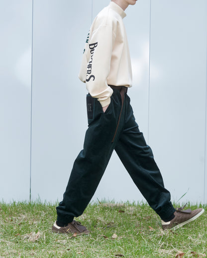 Stretch Corduroy Shirring Pants (224-PT1)