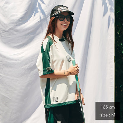 Circle Color Block Pull Over