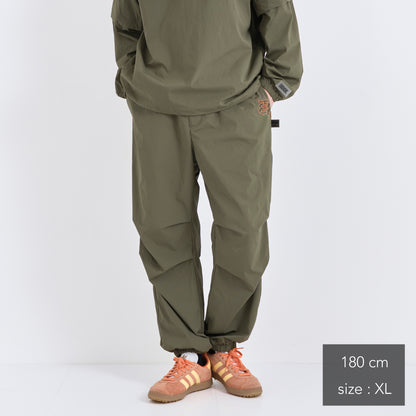 Stretch Nylon shirring Easy Pants