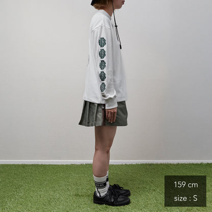 All Embroidery Waffle Mock(women)