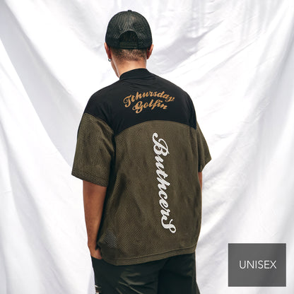 Mesh 2Tone H/Zip PO