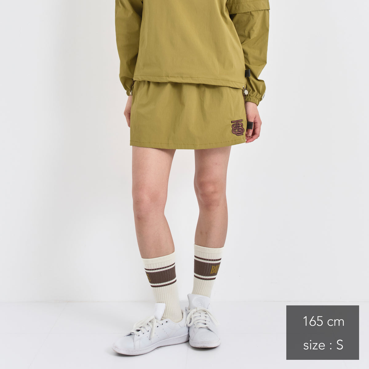 Stretch Back Pleats S/Mesh SK