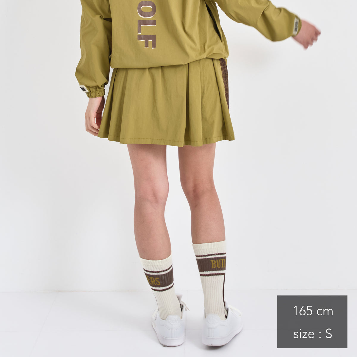 Stretch Back Pleats S/Mesh SK