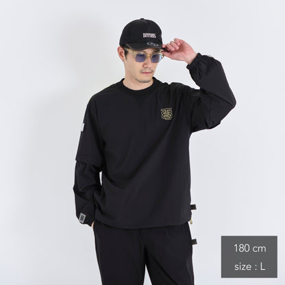 Stretch Nylon 2way Mesh Yoke Piste