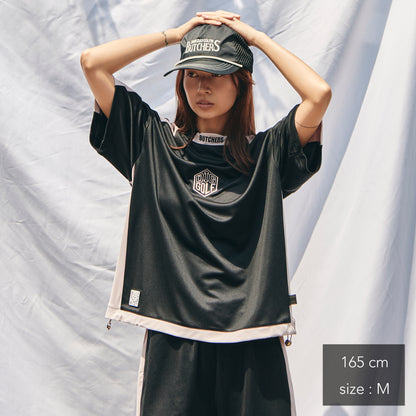Circle Color Block Pull Over