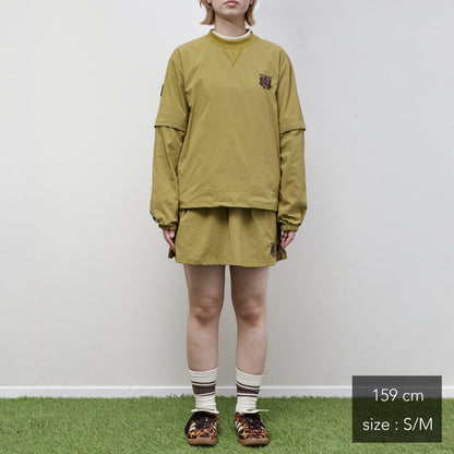 Stretch Back Pleats S/Mesh SK