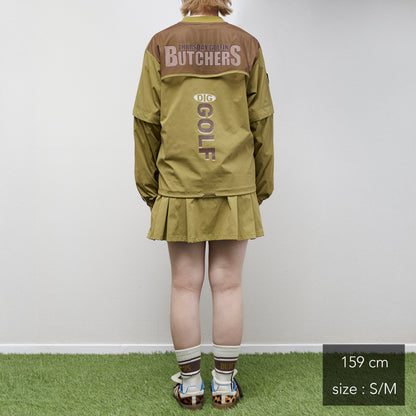 Stretch Back Pleats S/Mesh SK