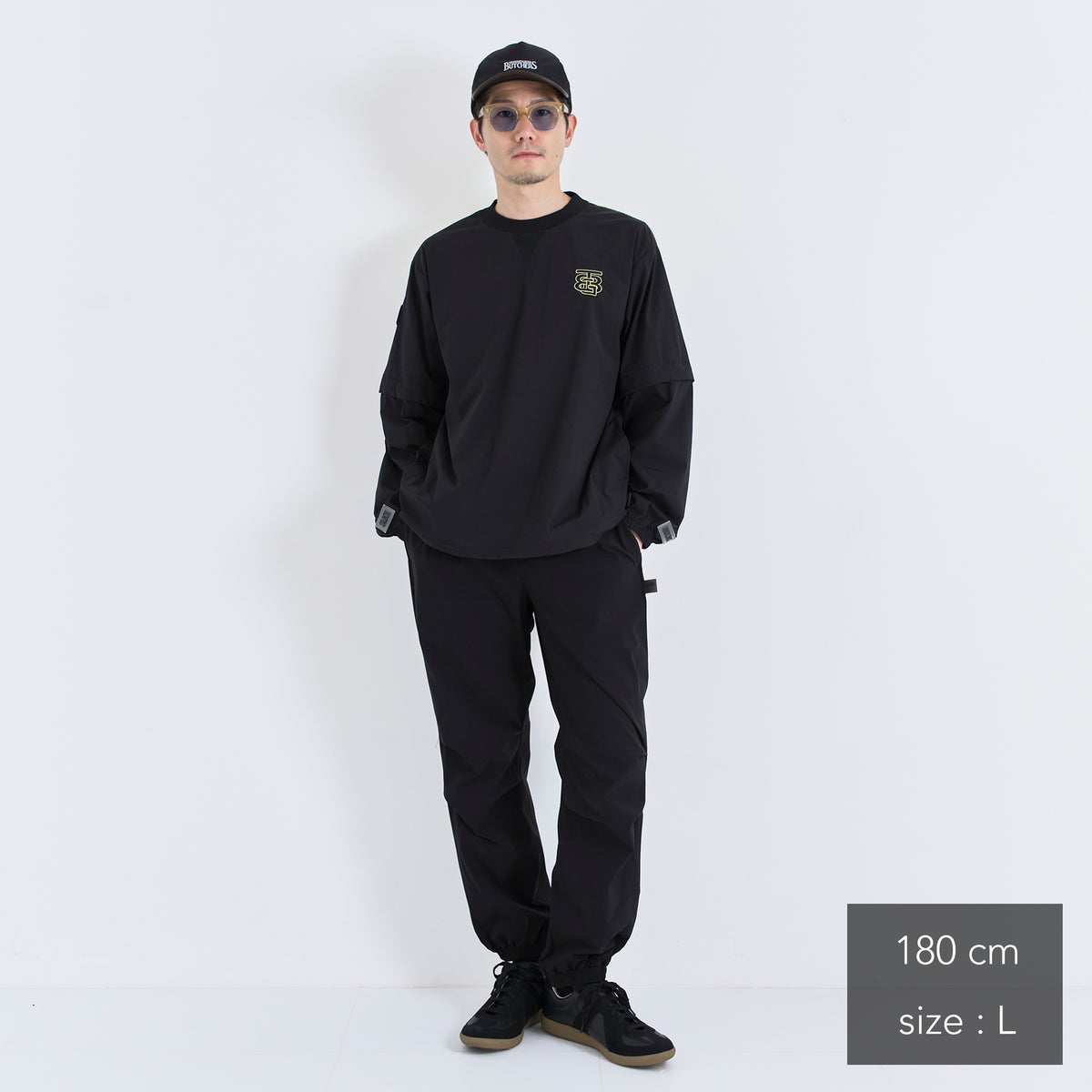 Stretch Nylon 2way Mesh Yoke Piste